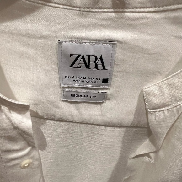 Men’s Zara Short Sleeve Dress Shirt - Picture 3 of 3